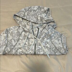 Lululemon Gray Camouflage Hoodie